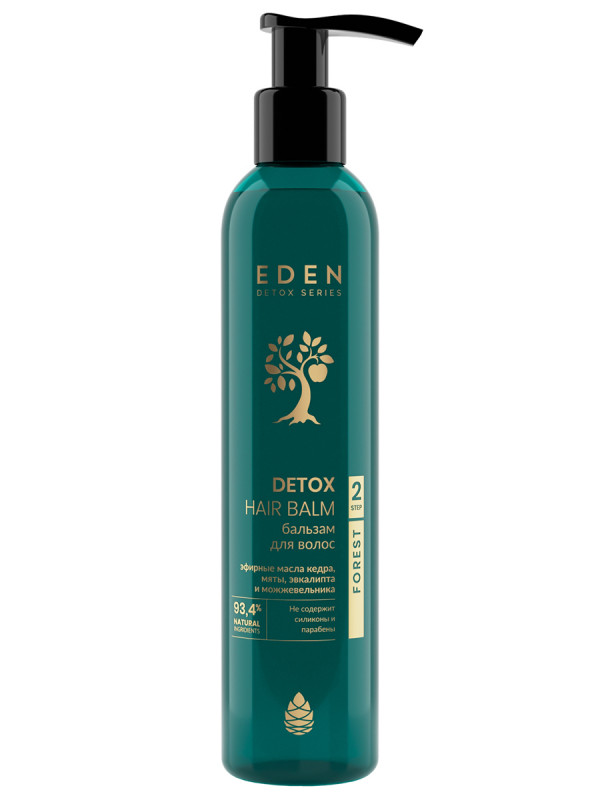 Detox Forest Бальзам для волос 350мл от EDEN + 1
