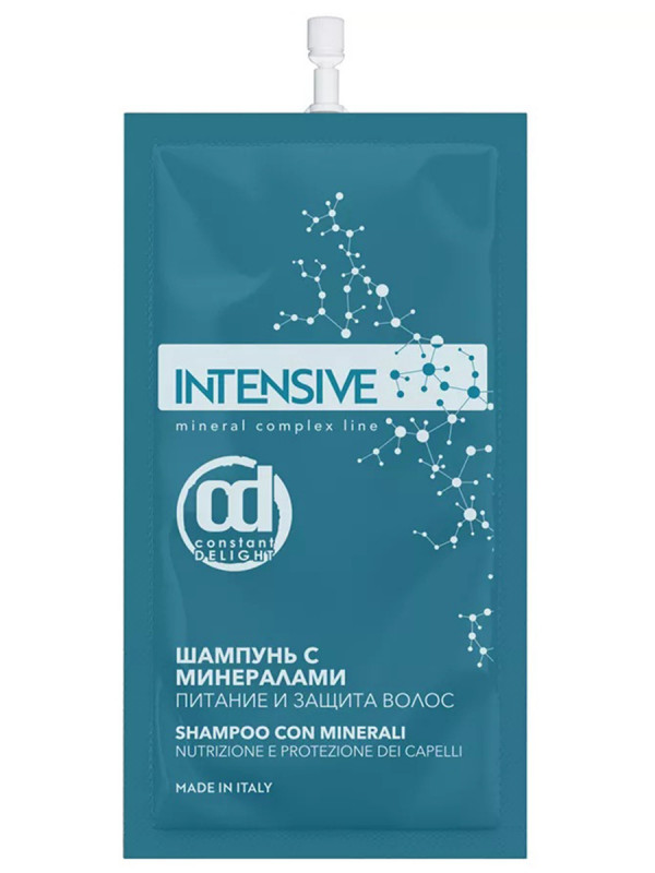 Intensive Шампунь с минералами Питание и защита волос 30мл от Constant Delight + 1