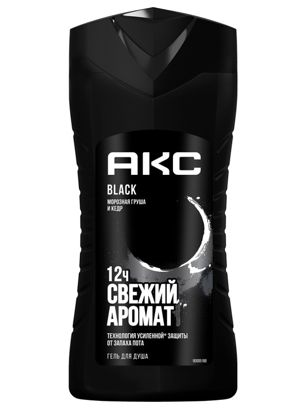 Black Гель для душа Морозная груша и кедр 250мл  от Акс + 1