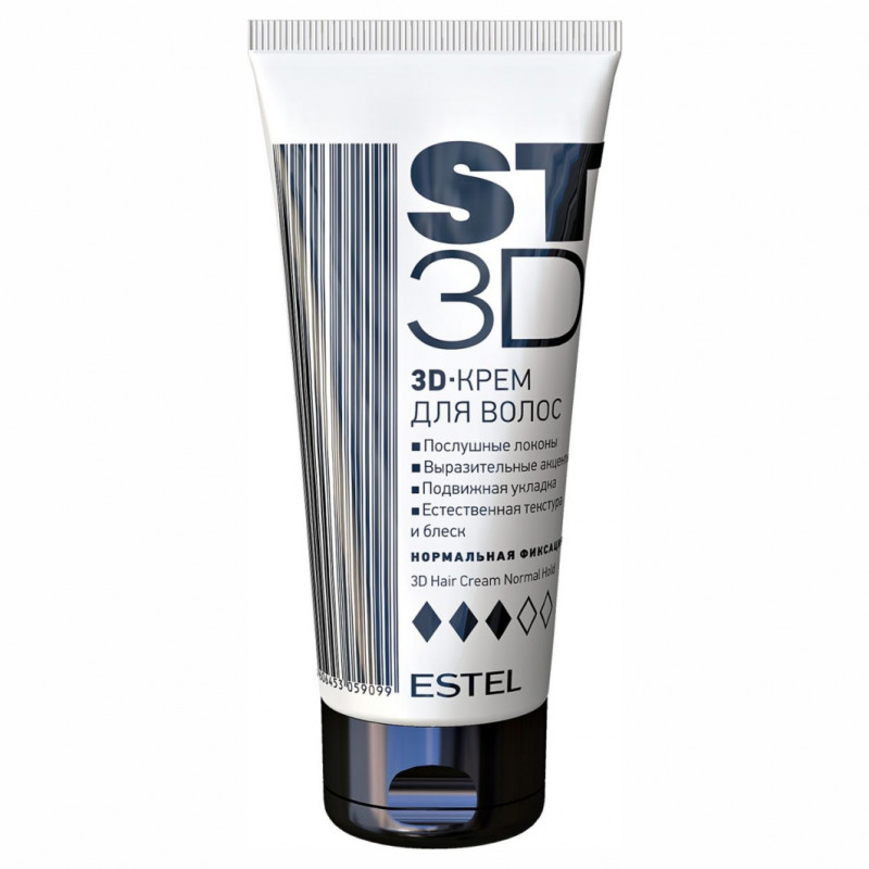 ST3D Крем для волос нормальная фиксация 100мл от Estel + 1