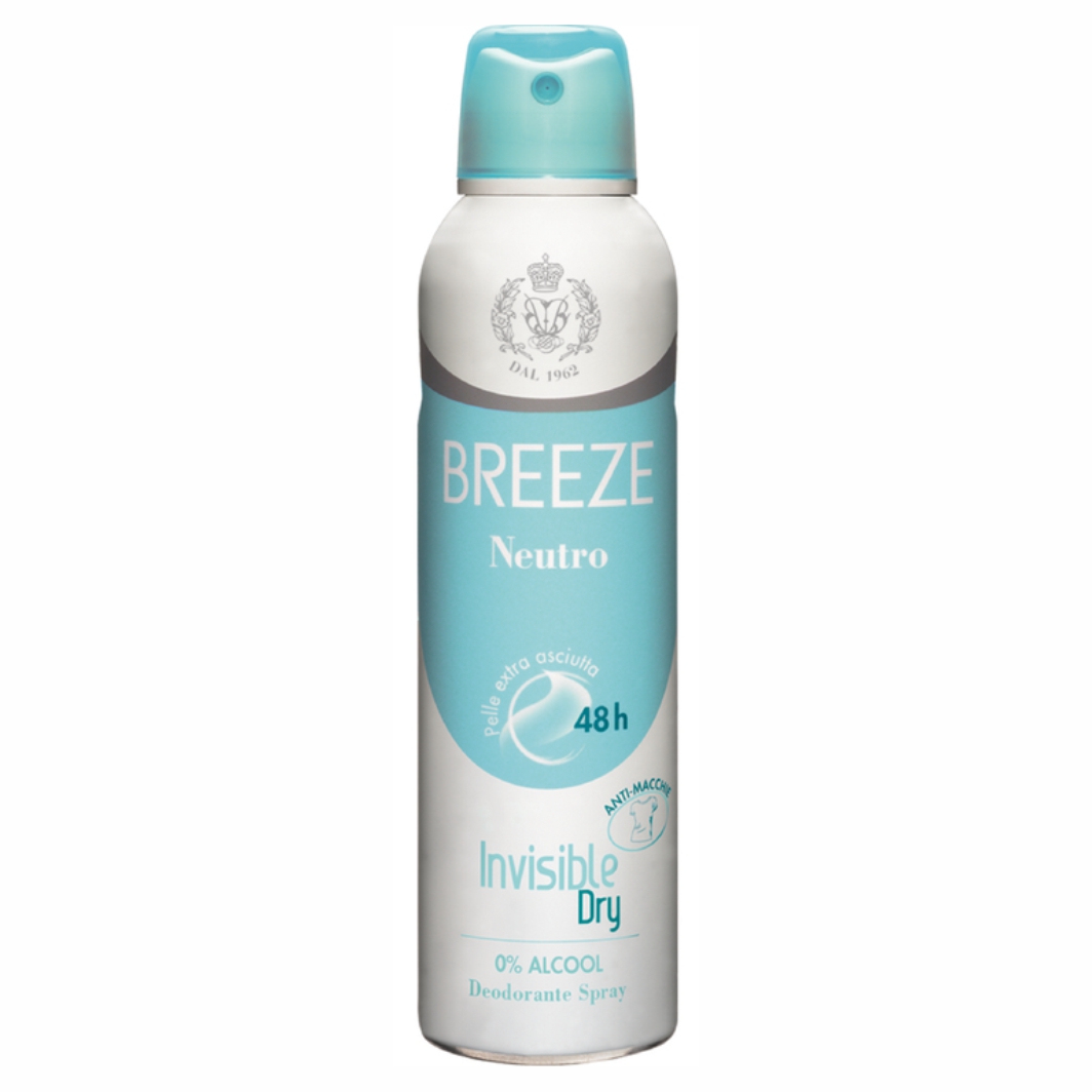 Дезодорант антиперспирант спрей Neutro женский 150мл от Breeze + 3