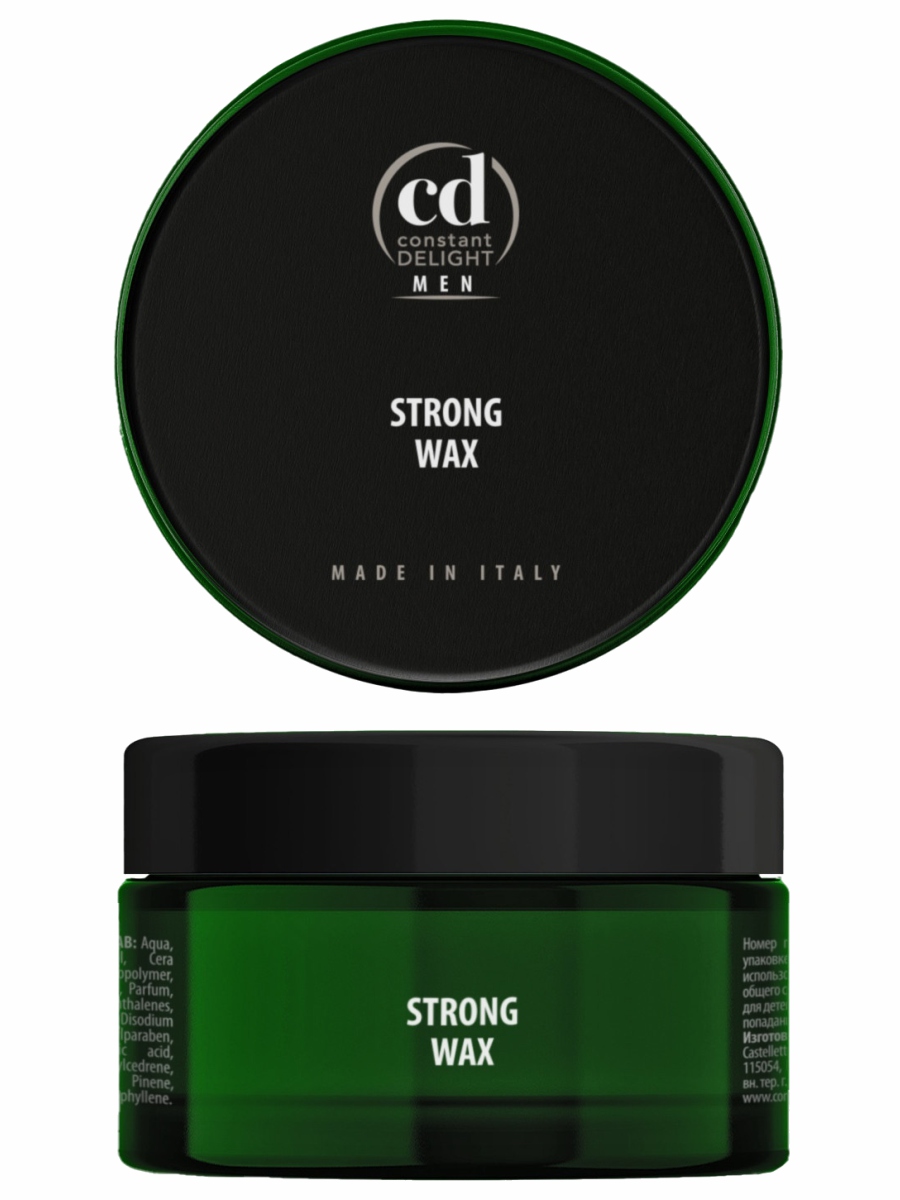 Barber Care Воск сильной фиксации 100мл от Constant Delight + 2