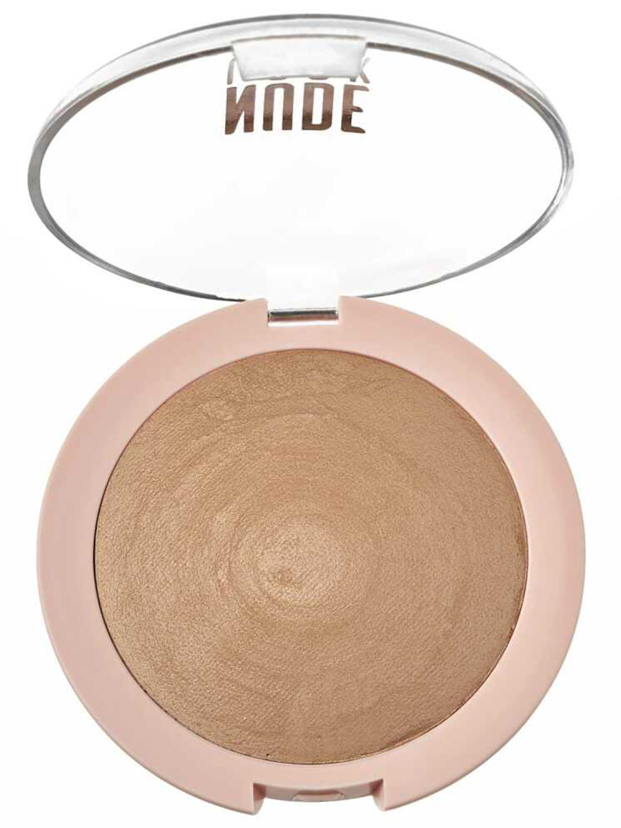 Пудра запеченная Nude Look Sheer Baked, тон nude glow от Golden Rose + 4