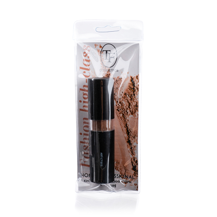 Кисть для контура лица с угловым срезом в футляре от TF cosmetics + 3