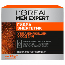 Men Expert Гидра Энергетик Крем для лица Увлажняющий 24ч 50мл