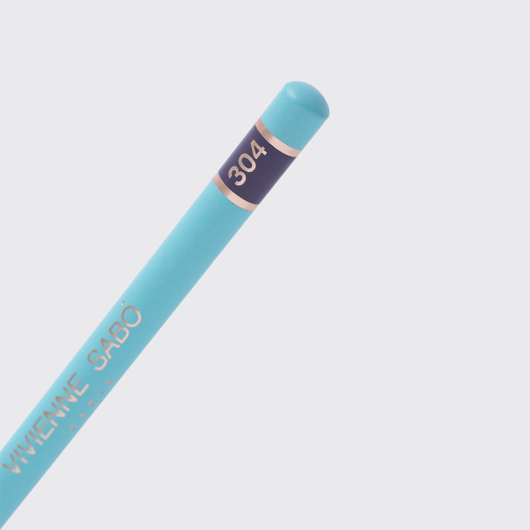 Карандаш для глаз Liner Flirteur, тон 304 синий от Vivienne Sabo + 10