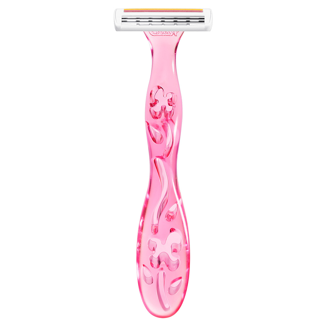 Станки для бритья Miss Soleil Pink одноразовые 2шт от Bic + 3