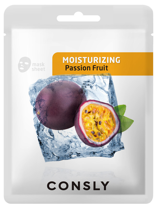 Exotic Fruits Тканевая маска Увлажняющая с экстрактом маракуйи 20мл от Consly + 1