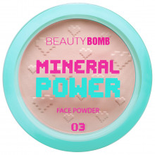 Минеральная Пудра для лица Mineral Powder, тон 03 темно-бежевый