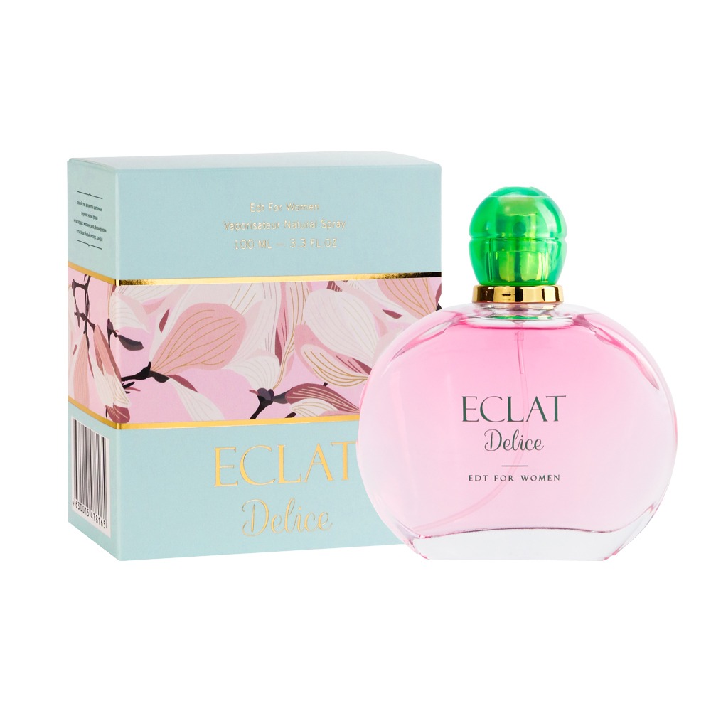 Туалетная вода женская Eclat Delice 100мл от Delta Parfum + 2