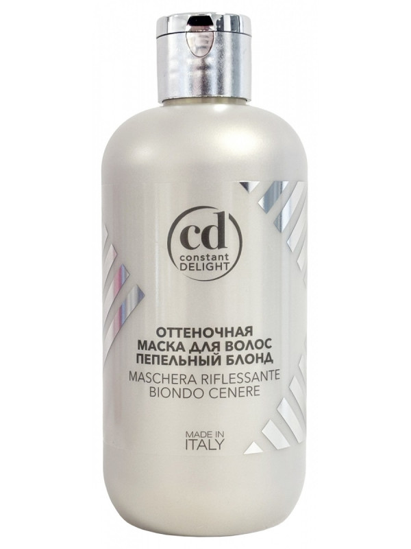 Оттеночная Маска для волос Пепельный блонд 250мл от Constant Delight + 1