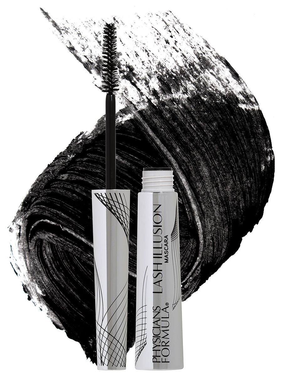 Тушь для ресниц Длина и разделение Eye Booster Lash Illusion Mascara, тон ультра-черный от PHYSICIANS FORMULA + 4