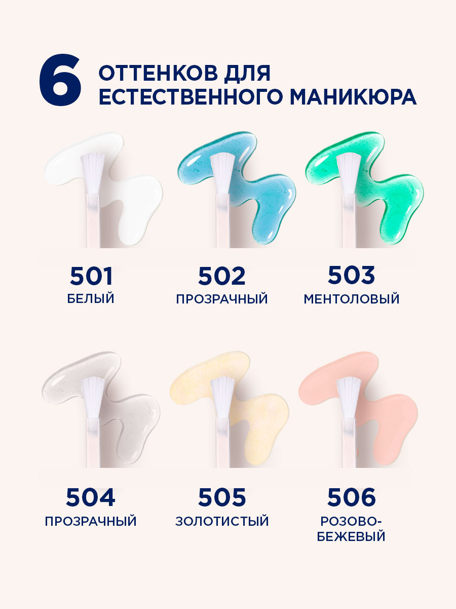 Ice Kiss Трехцветное Масло для ногтей, тон 503 ментоловый от SHU + 9