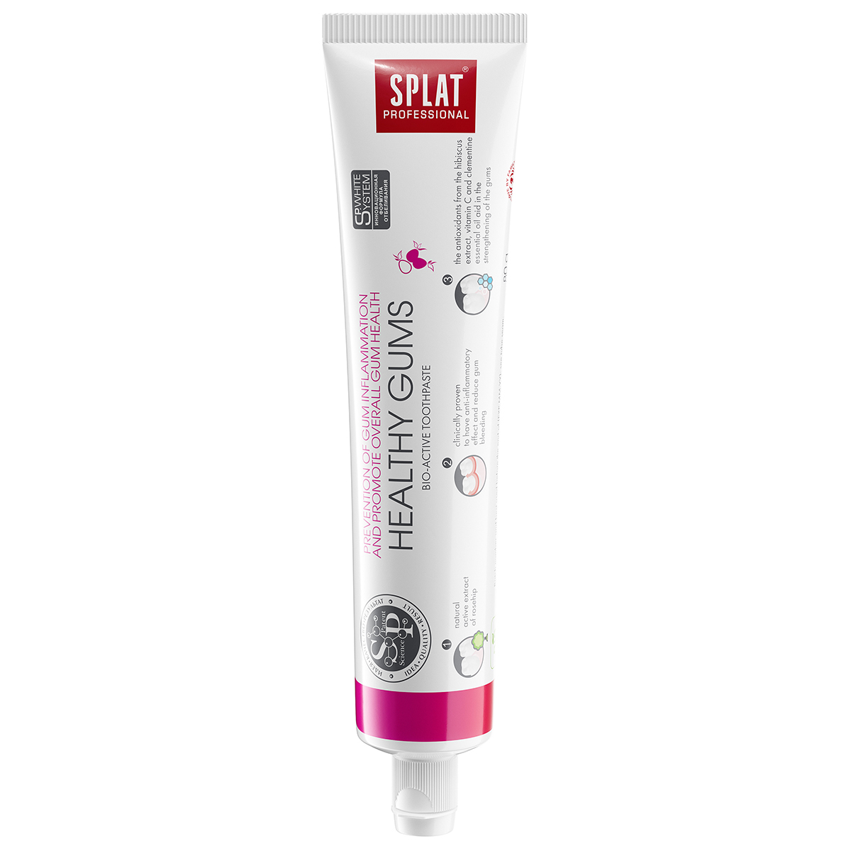 Professional Зубная паста Здоровые десны 80г от Splat + 2