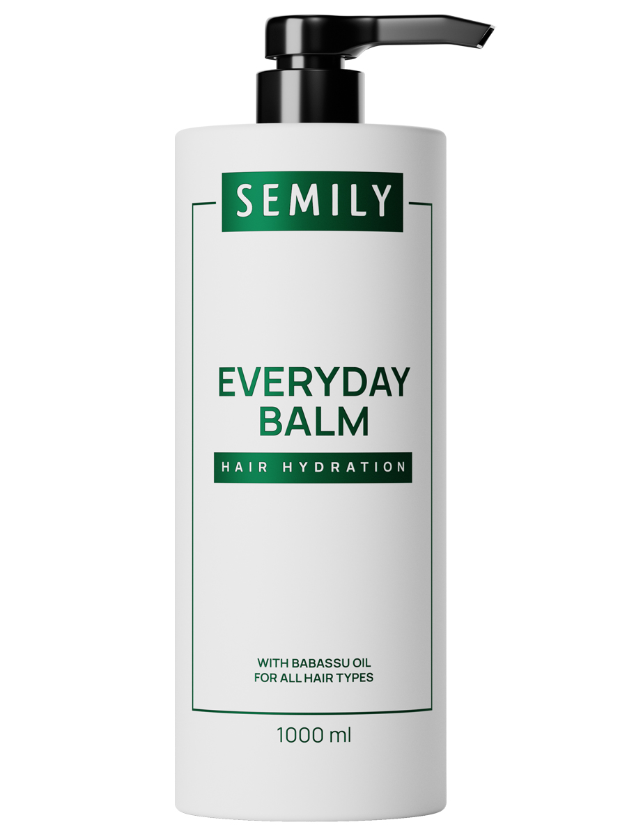 Бальзам для волос для ежедневного применения Everyday 1л от Semily + 2
