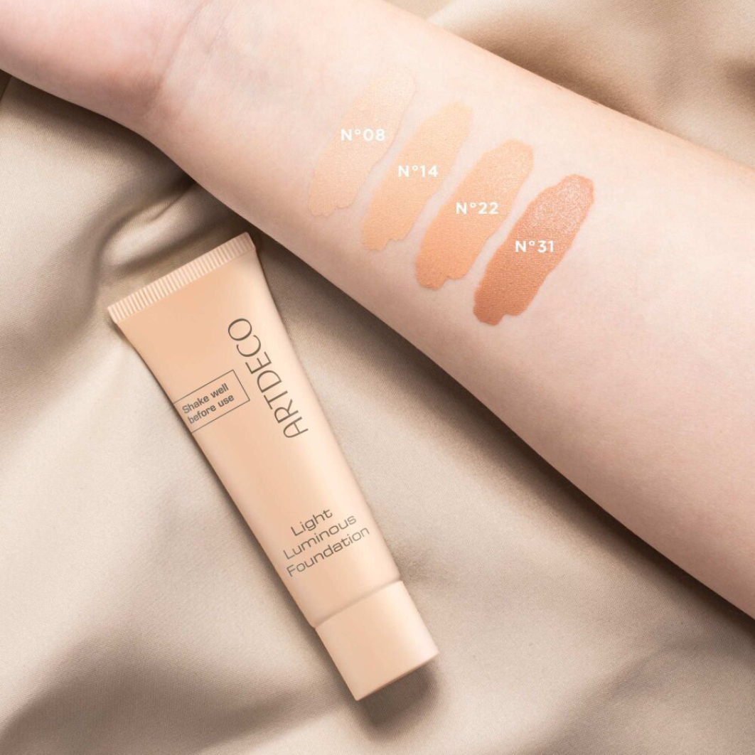 Тональная основа Light Luminous Foundation, тон 14 warm / beige sand от ARTDECO + 3