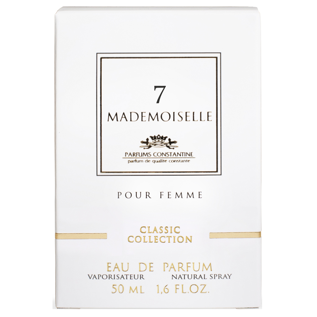 Сlassic Collection Парфюмерная вода женская Mademoiselle 7 50мл от Parfums Constantine + 3