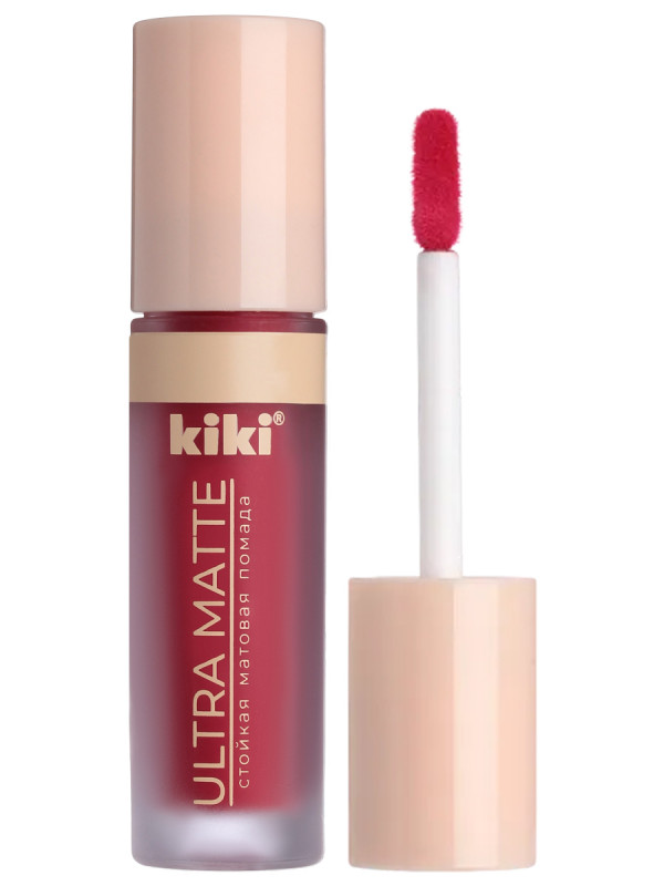 Жидкая матовая Помада для губ Ultra Matte, тон 307 красный от Kiki + 1