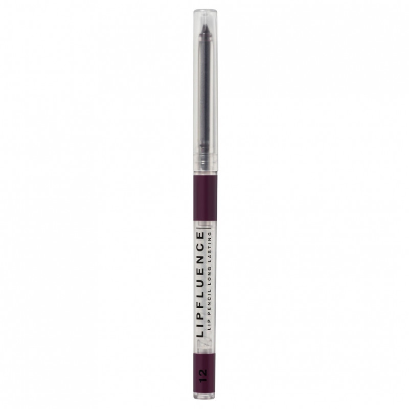 Карандаш для губ автоматический Lipfluence, тон 12 сливовый от Influence Beauty + 1