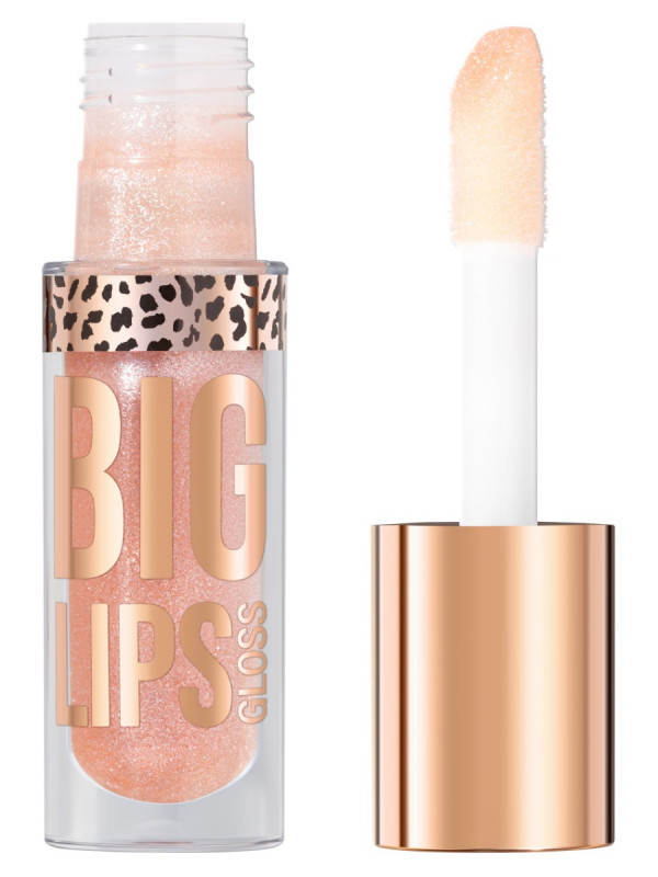 Блеск для губ Big Lips, тон 04 always sparkling / перламутрово-жемчужный от Stellary + 1