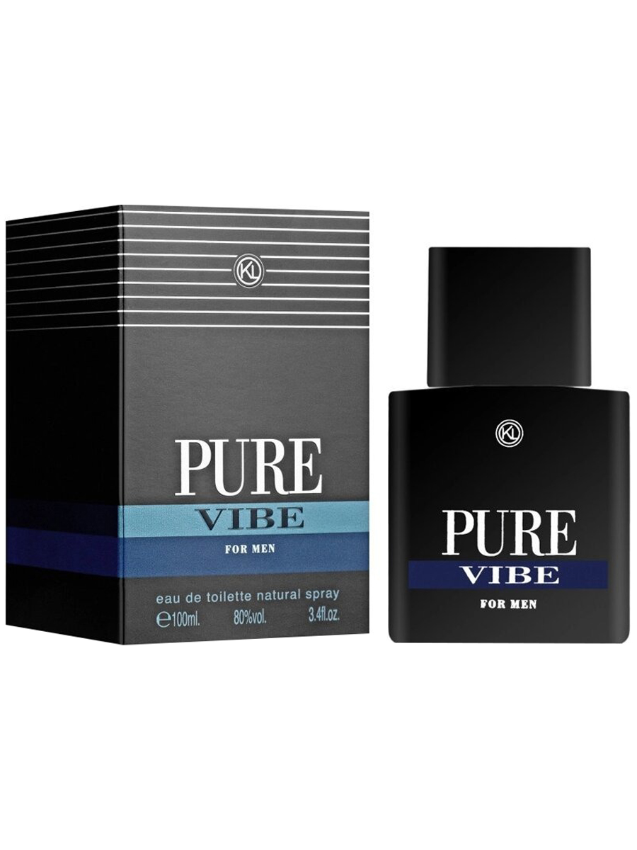Туалетная вода мужская Pure Vibe 100мл от Karen Low + 3