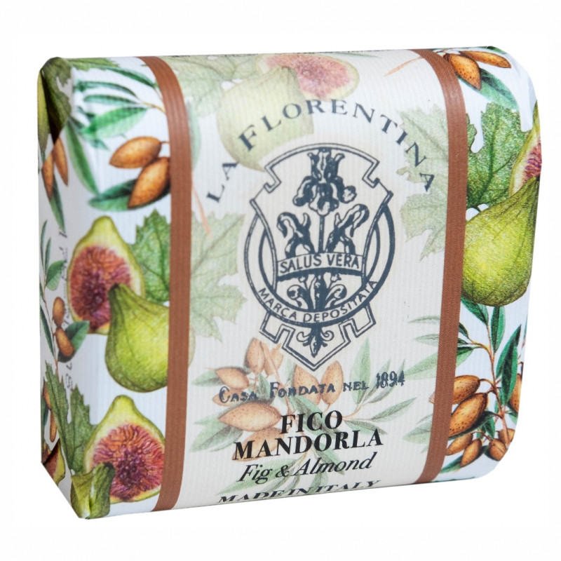 Мыло Инжир и миндаль Fig & Almond 106г от La Florentina + 1