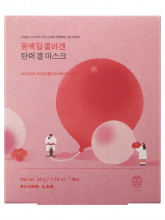 Гидрогелевая маска для лица с коллагеном Camellia Deep Collagen Firming Gel Mask 4*34г