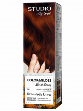 Оттеночный блеск-бальзам для волос Color & Gloss Jelly Toner Сочинская осень, тон медно-каштановый 150мл