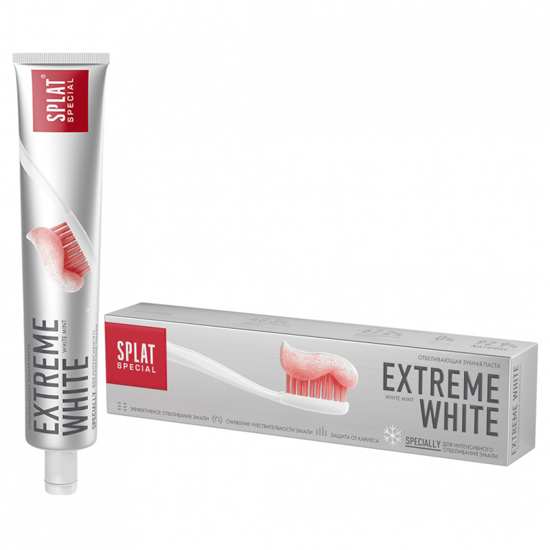Special Зубная паста Extreme White 75мл  от Splat + 1
