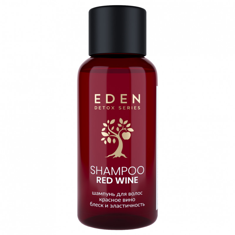 Detox Шампунь для волос Red Wine 30мл  от EDEN + 1