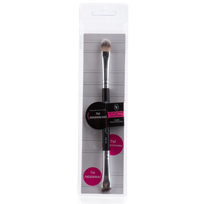 Кисть двухсторонняя для теней и подводки от TF cosmetics + 3