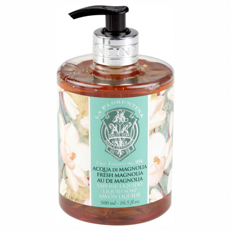 Жидкое мыло Свежая магнолия Fresh Magnolia 500мл от La Florentina + 1