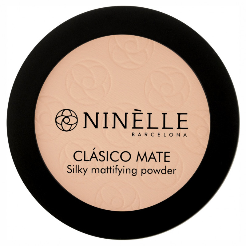 Пудра легкая матовая Clasico Mate, тон 201 светлый бежевый от Ninelle + 1