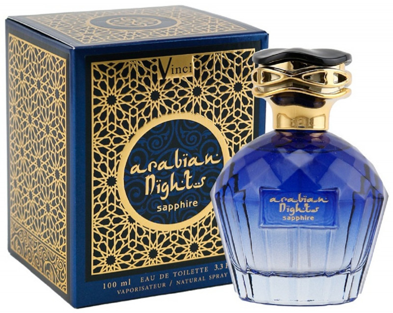 Туалетная вода женская Arabian Nights Sapphire 100мл от Vinci + 1