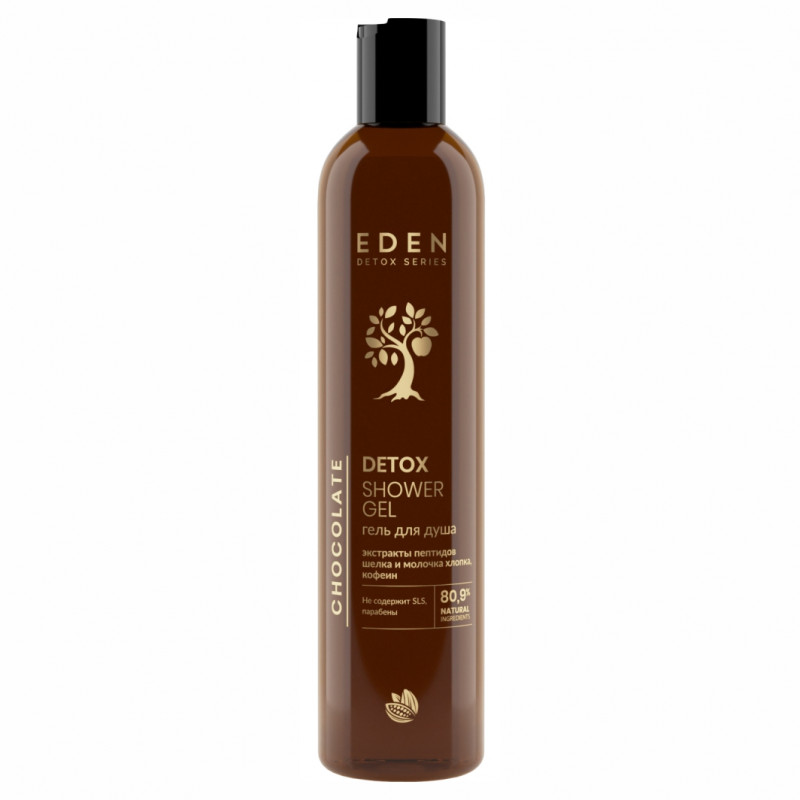 Detox Гель для душа Chocolate 350мл  от EDEN + 1