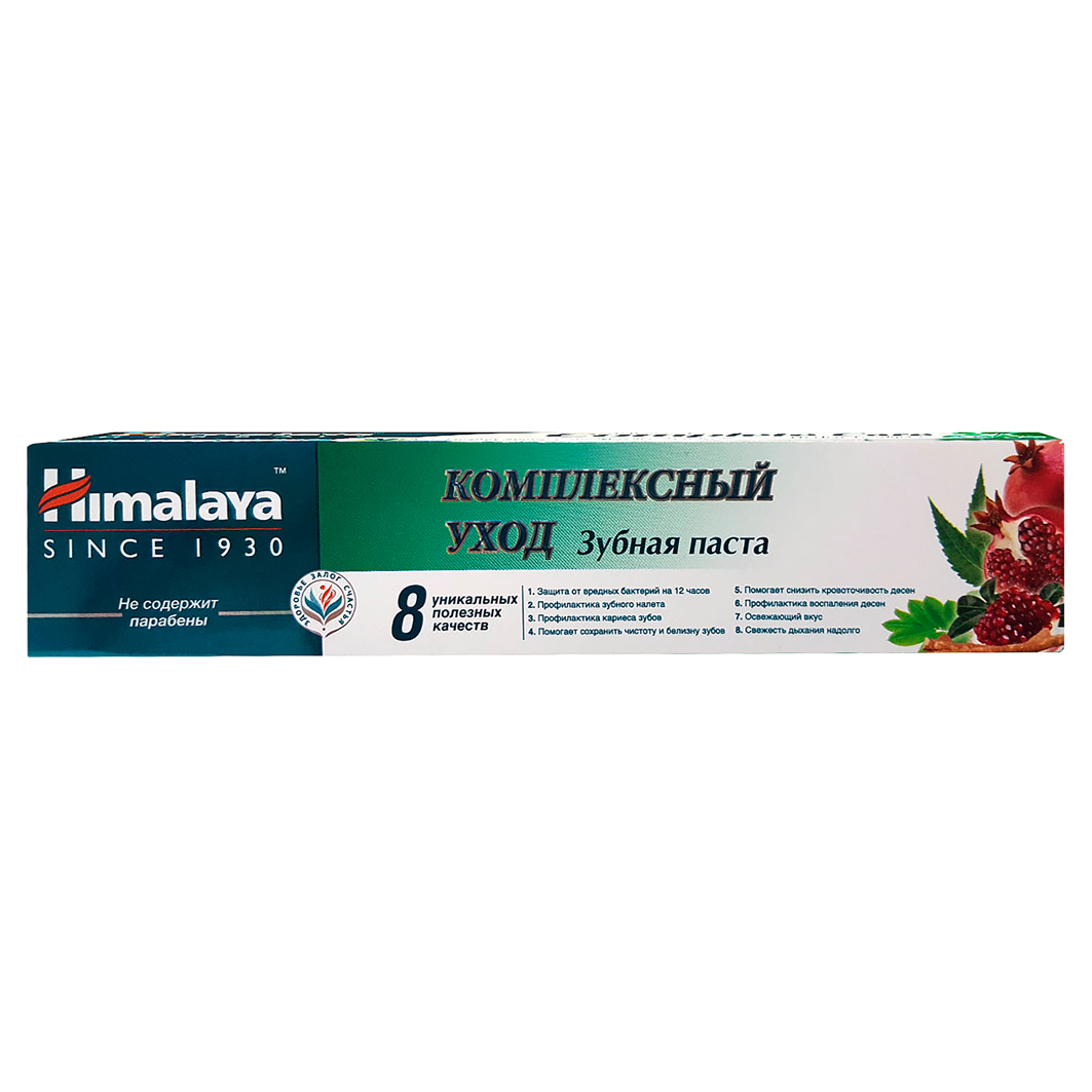 Зубная паста Комплексный уход Total Care 50мл от Himalaya Since 1930 + 3