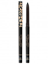 Автоматический Карандаш для глаз каял Eyeliner Kajal, тон 01 black / черный