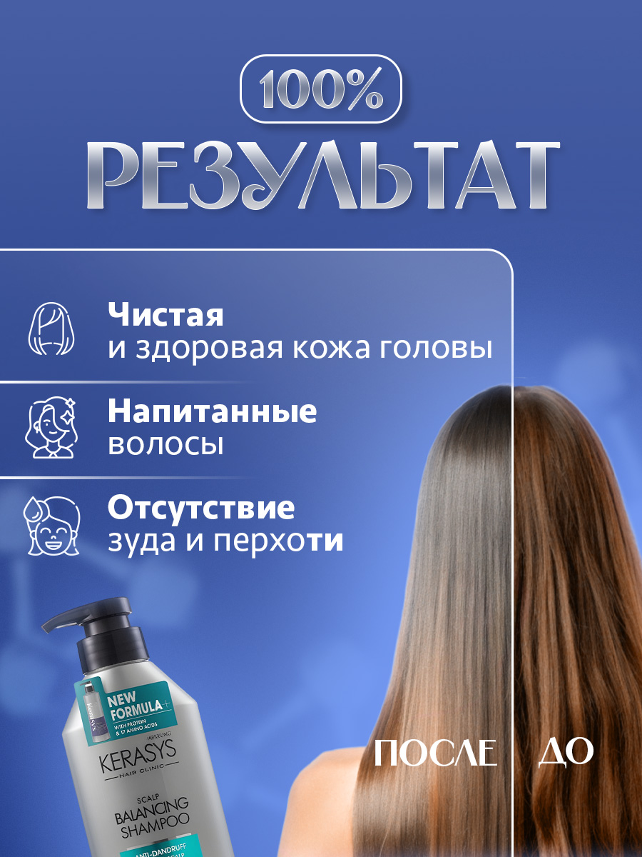 Scalp Clinic System Шампунь для лечения кожи головы 400мл от Kerasys + 5