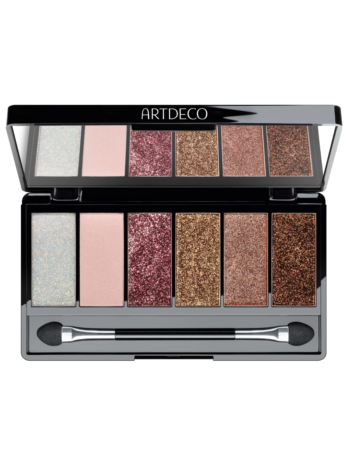 Палетка теней для век Glittery Eyeshadow Palette, тон 04 от ARTDECO + 3