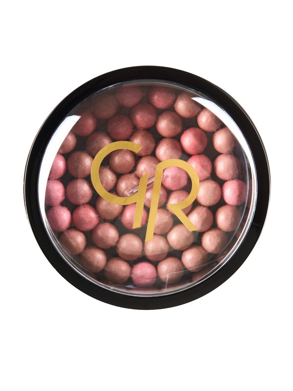 Румяна шариковые, тон 01 розовый загар / appricot от Golden Rose + 1