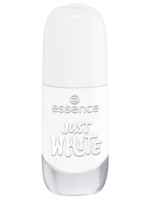 Лак для ногтей Gel Nail Polish, тон 33 JUST WHITE от Essence + 1