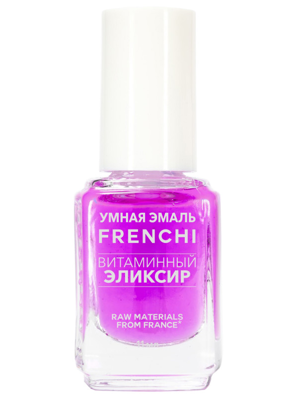 Умная эмаль Витаминный эликсир для ногтей 11мл от Frenchi  + 1