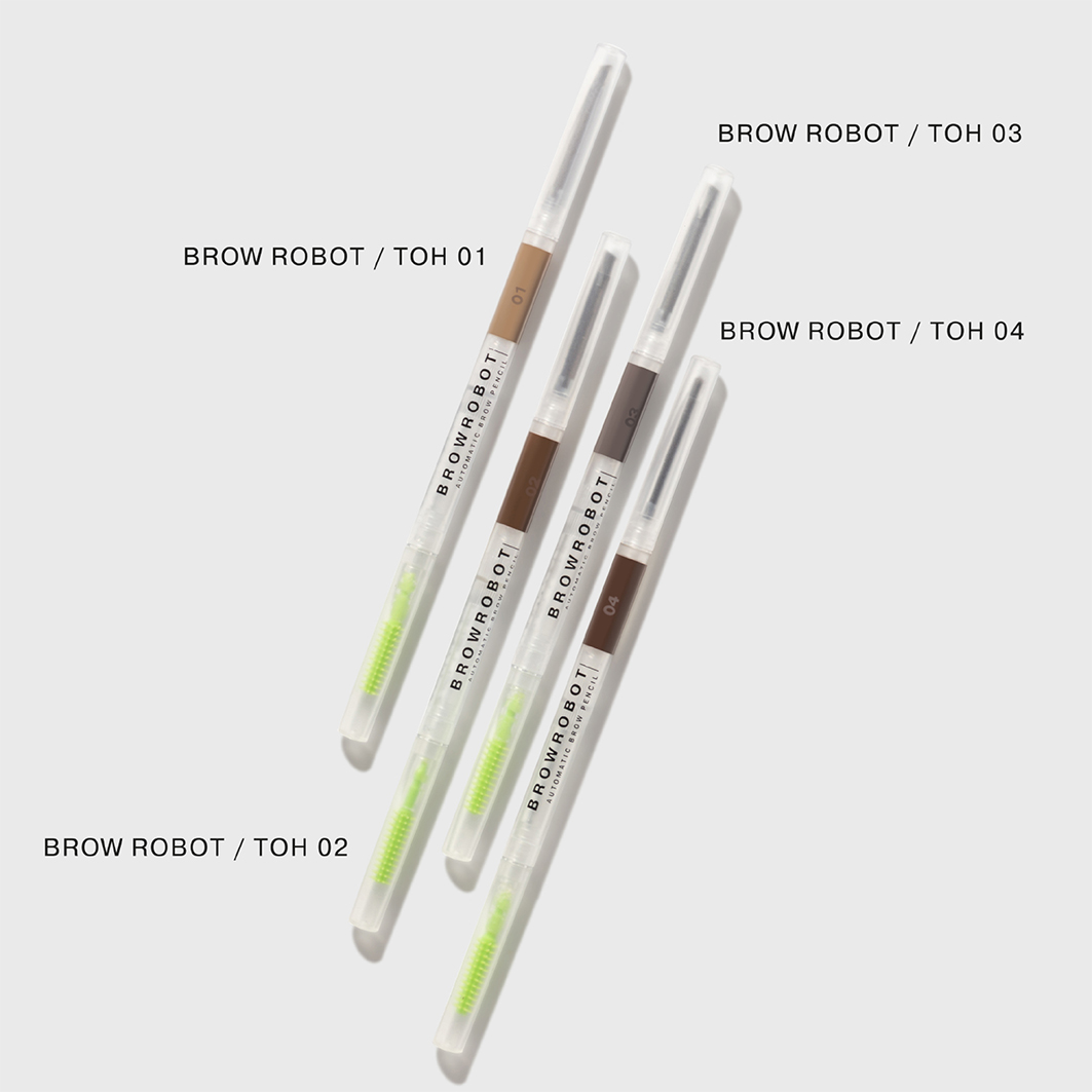 Карандаш для бровей автоматический Brow Robot, тон 02 русый от Influence Beauty + 9