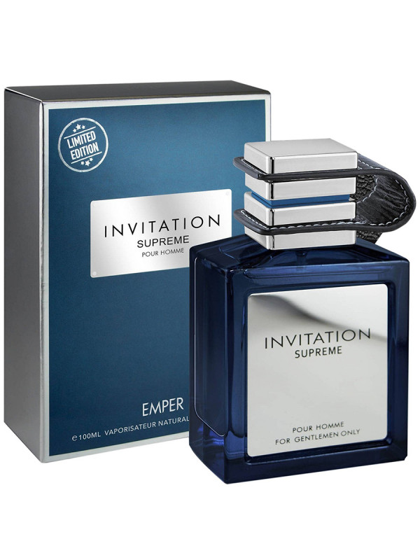 Туалетная вода мужская Invitation Supreme 100мл от EMPER + 1