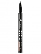 Маркер для бровей c эффектом микроблейдинга Brow Builder Tattoo Effect, тон 02 soft brown