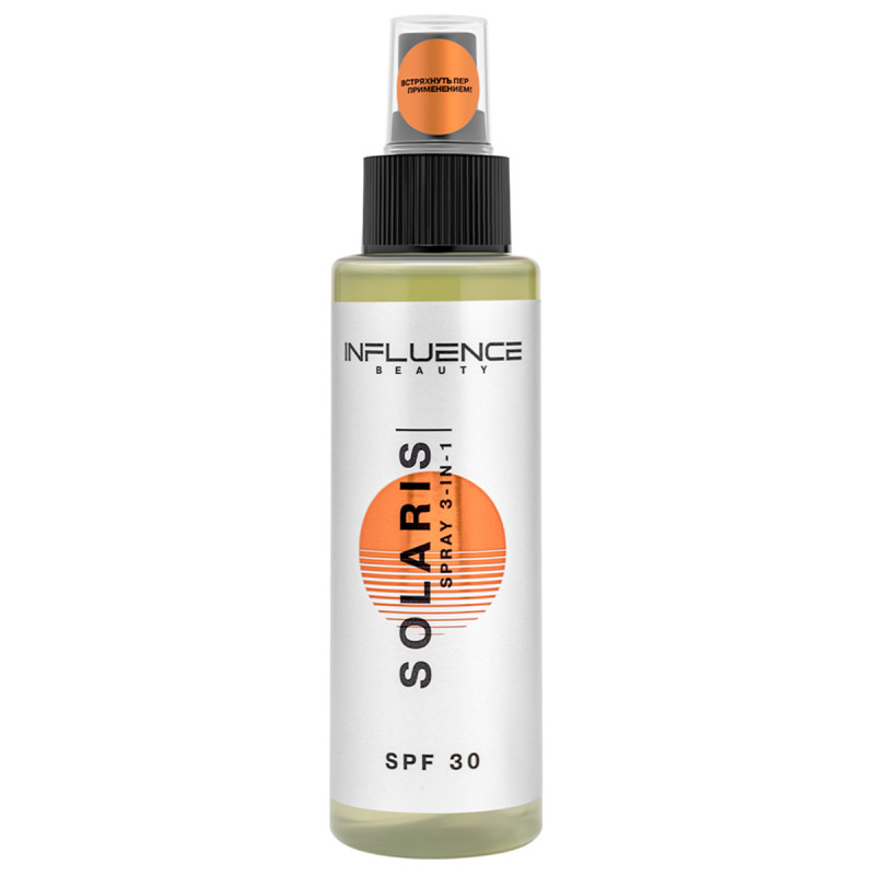 Спрей для лица Solaris SPF30 110мл от Influence Beauty + 1