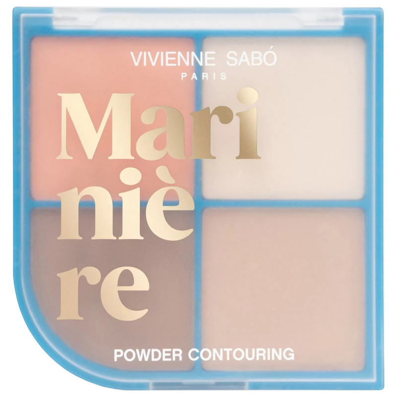 Пудровая Палетка для скульптурирования лица Mariniere 17,2 г от Vivienne Sabo + 1