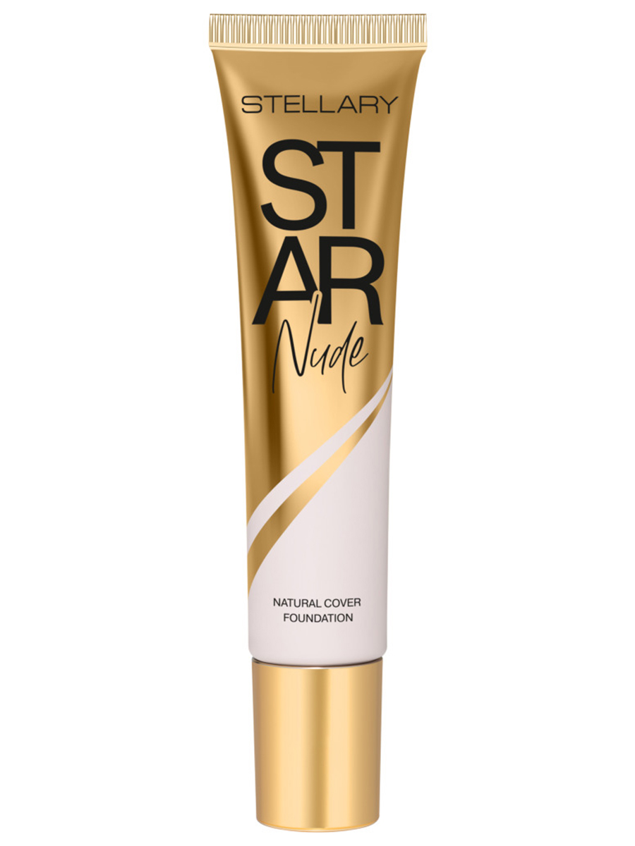 Выравнивающий Тональный крем Star Nude Foundation, тон 03 натуральный бежевый от Stellary + 9
