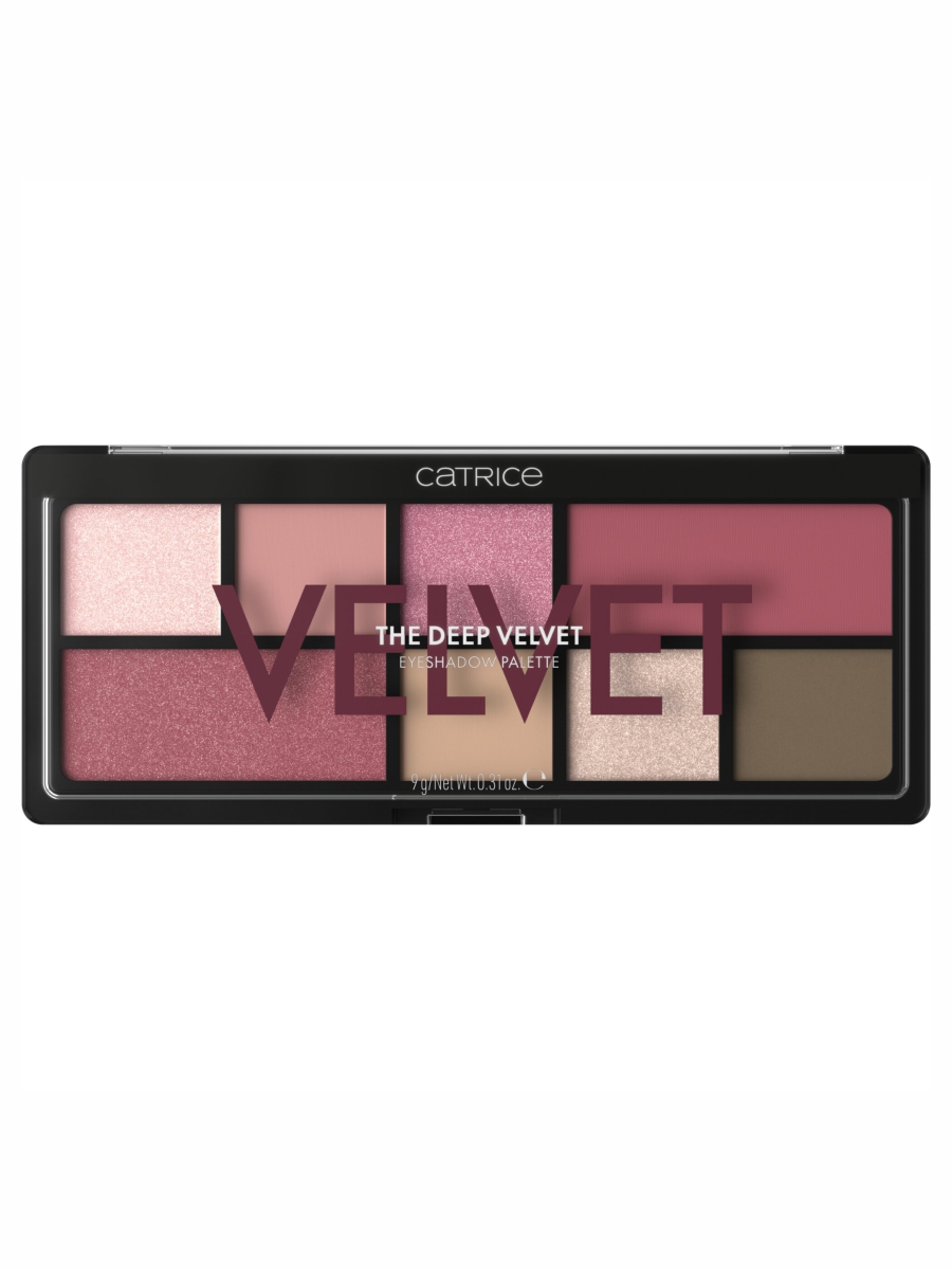 Палетка теней для век The Deep Velvet Eyeshadow Palette от Catrice + 2