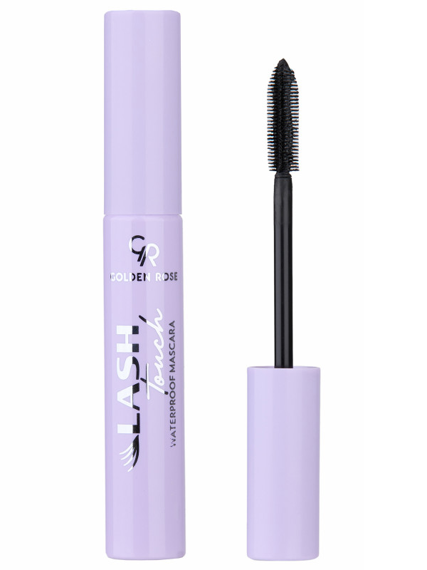 Тушь для ресниц водостойкая Lash Touch Waterproof Mascara черная 9мл от Golden Rose + 1